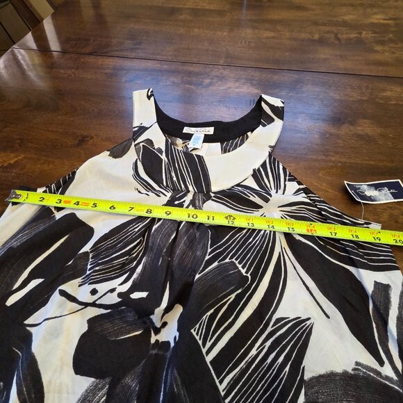 NWT Designer Day Dress - Oscar de la Renta 2010s - 100% cotton - Size M - Picture 6 of 7